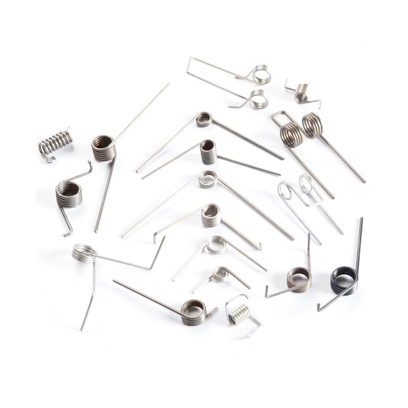 Factory wholesale supply of torsion spring hairpins, stainless steel double torsion springs, rebound torsion springs, small wire diameter torsion springs Specification drawing