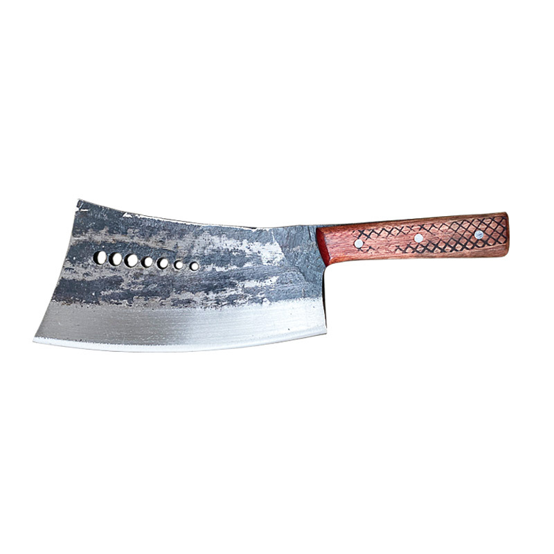 The Seven-star knife is specially crafted by hand. It is a commercial bone-chopping knife, an old-fashioned thickened bone-chopping knife, a blacksmith's and butcher's bone-chopping knife and axe Item Picture
