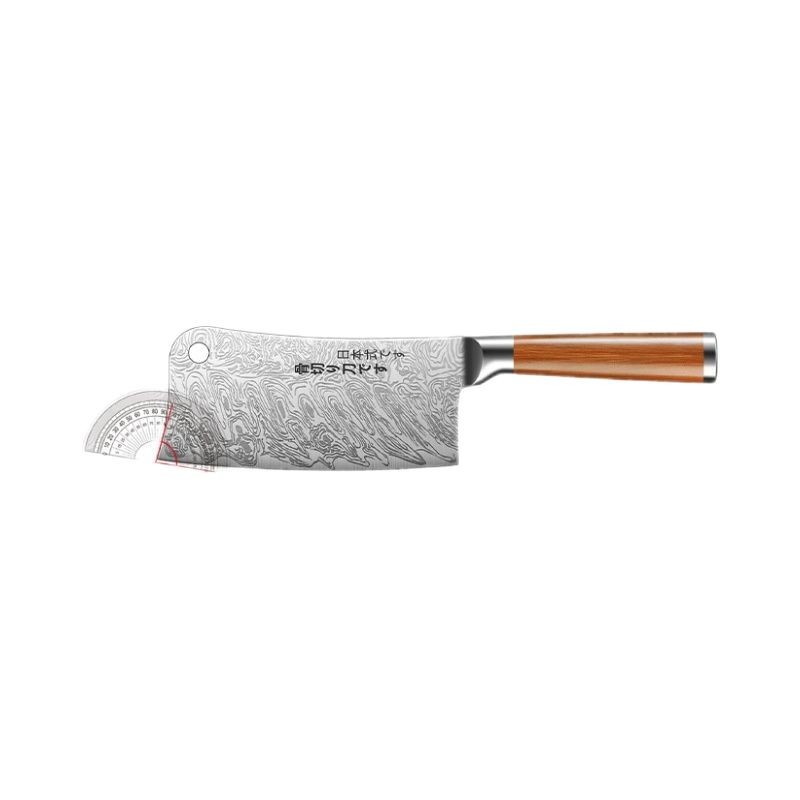 Japanese kitchen knife, household slicing knife, bone chopping knife, stainless steel meat and vegetable cutting knife, bone chopping knife, bone chopping knife, cutting bones Item Picture