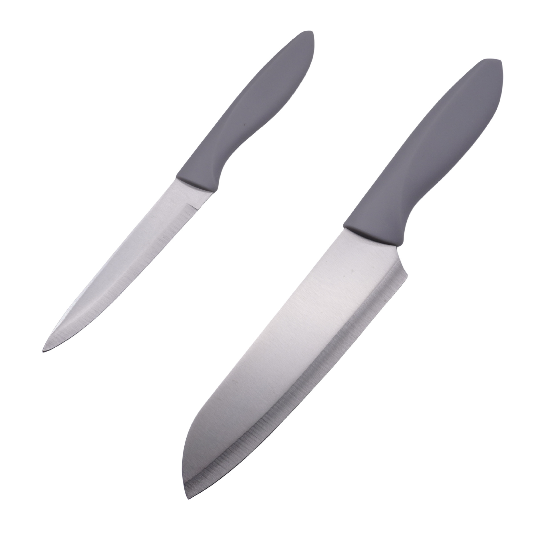Stainless steel chef's knife, grey kitchen multi-purpose knife, fruit peeler, all-purpose knife, kitchen knife, meat knife, small kitchen knife Item Picture