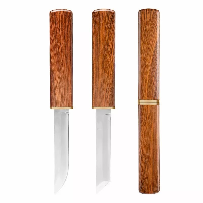 Best-selling Double Dragon Knife, two-in-one mother and child knife, outdoor portable fruit knife, sharp Dragon and Phoenix Double Knife, household double knife Item Picture