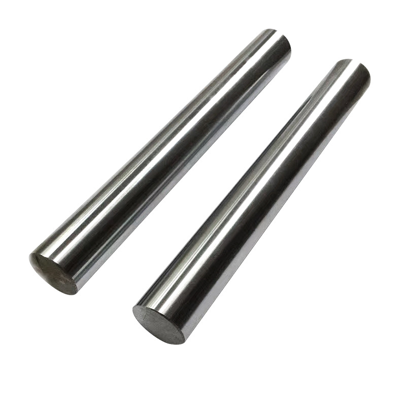 Chrome-plated rod straight solid smooth shaft piston rod precision hydraulic equipment chrome-plated smooth shaft hard shaft cutting Item Picture