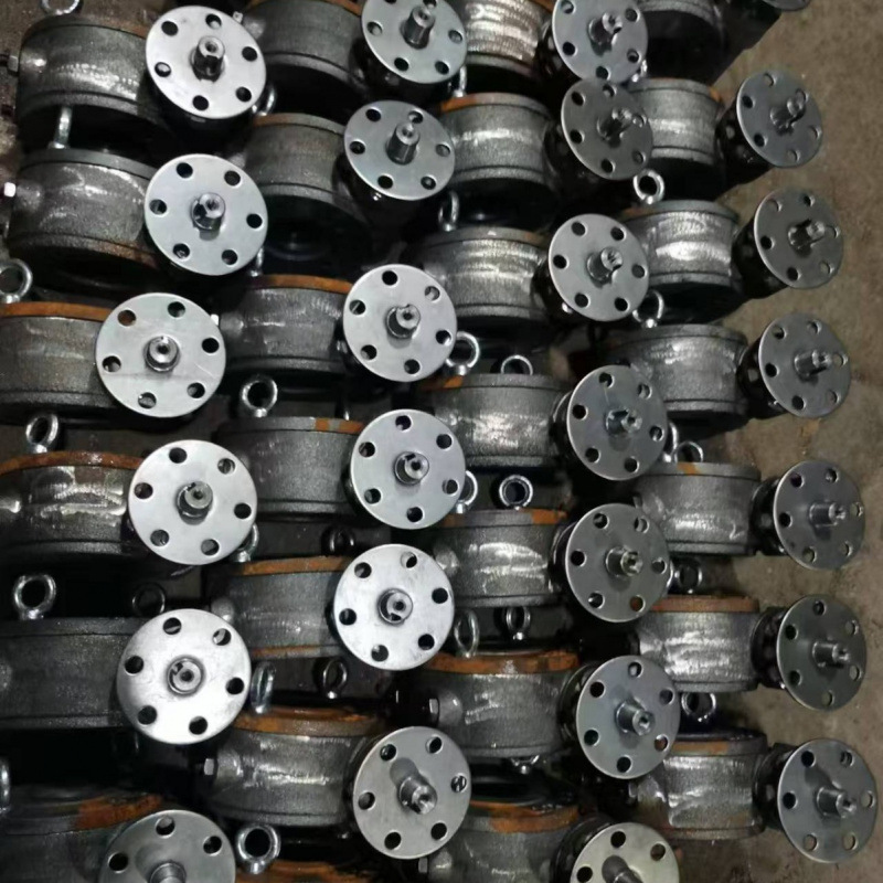 Supply QDX3-6 manual worm gear head, turbine box, ball valve, butterfly valve device, single-stage and double-stage gearbox, electric gear worm gear Specification drawing