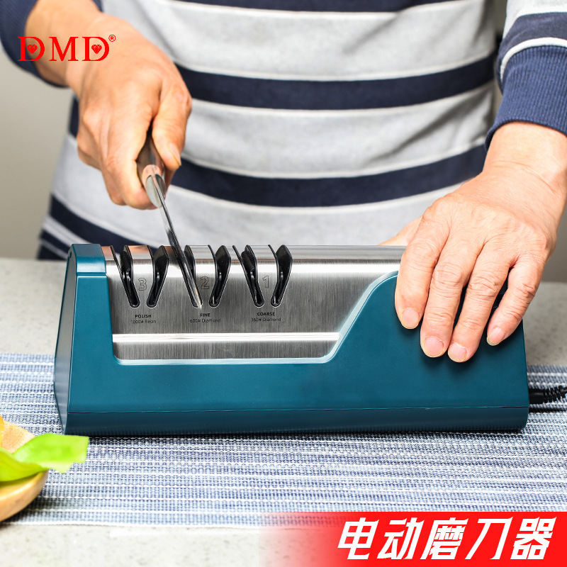 Wholesale of multi-functional knife sharpening tools - fully automatic electric kitchen knife sharpeners details Picture