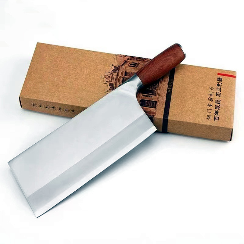 Three-in-one steel kitchen knife, household super-fast sharp kitchen slicing knife, chef's special sharp cutting knife, Guangdong Yangjiang chopping knife Item Picture