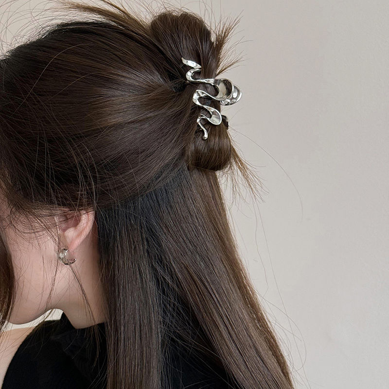 High-end metal hairpin