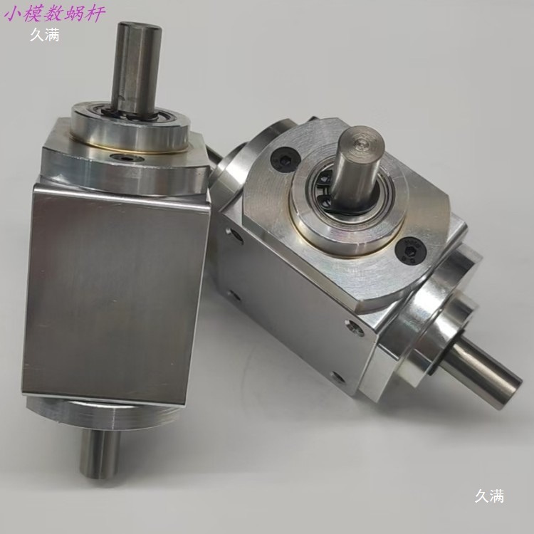 The small 1:1 T-type cross commutator shaft diameter 8 right-angle transmission gearbox with bevel gear reduction gearbox rotates Item Picture