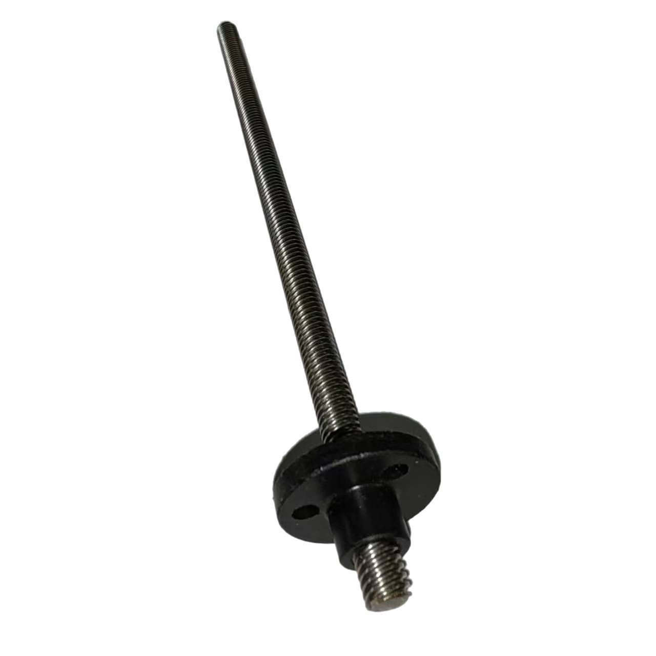 Corrosion-resistant and wear-resistant stainless steel connection transmission, Shenzhen Shiyan Ruixin hardware fine thread lifting push-pull precise stable lead screw Specification drawing