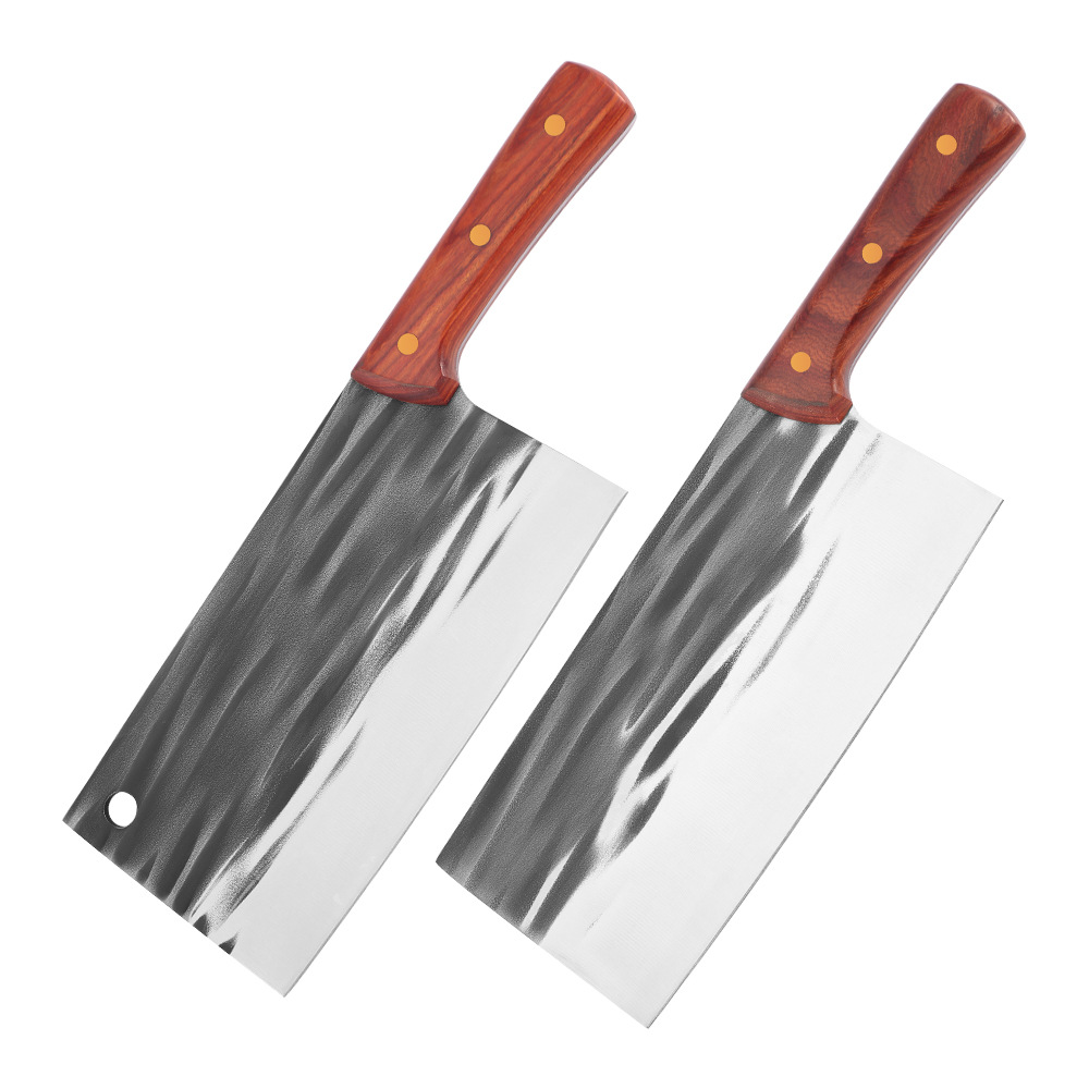 Household kitchen knife for cutting meat, vegetables and bones, kitchen slicing knife for chefs, commercial dual-purpose knife for chopping and cutting, sharp knife for forging Item Picture