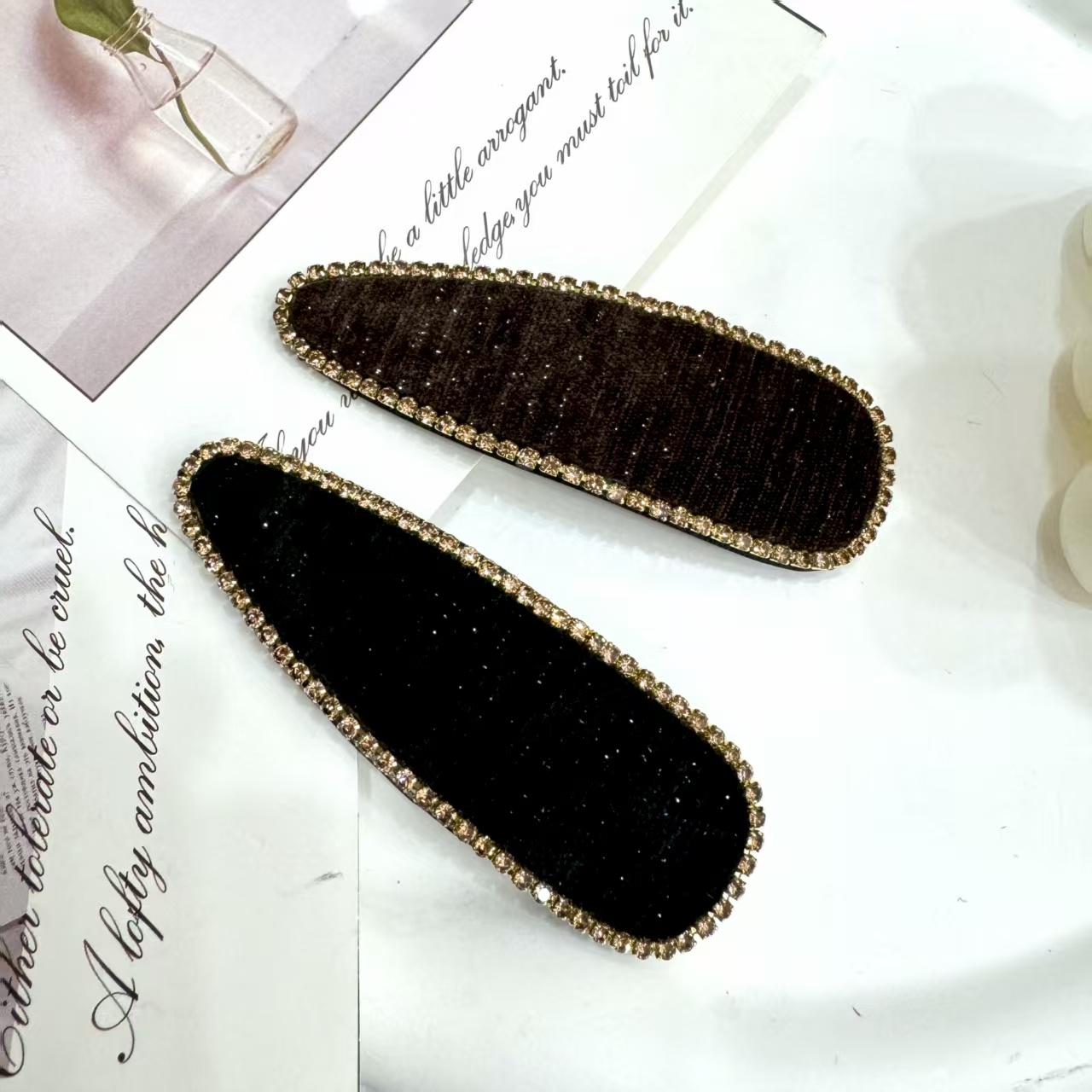 Crown children's hairpin Zircon comb-shaped toy, exquisite princess headwear, children's birthday gift details Picture