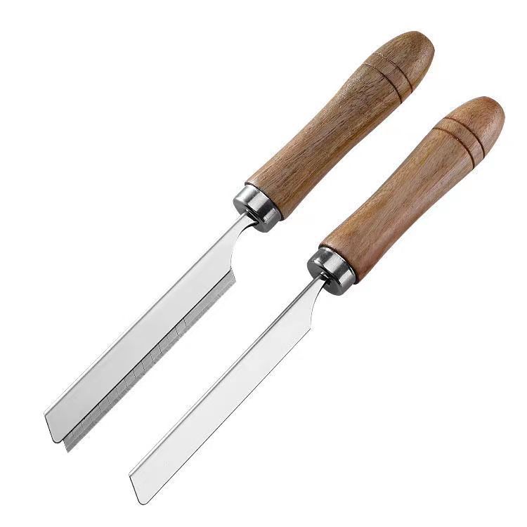Stainless steel hair scraper for shaving pig hair. Special knife frame for shaving pig hair. Household hair removal and shaving tools. Pig hair scraper for shaving Item Picture