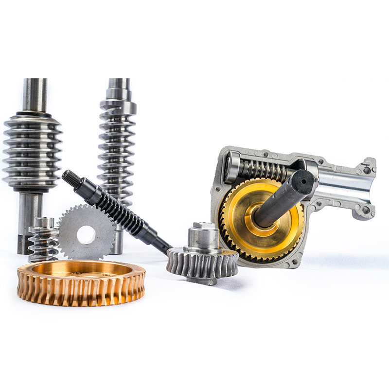 Processing micro precision worm gear and worm, metal copper turbine, CNC lathe parts, mechanical transmission components, turbine and worm Specification drawing