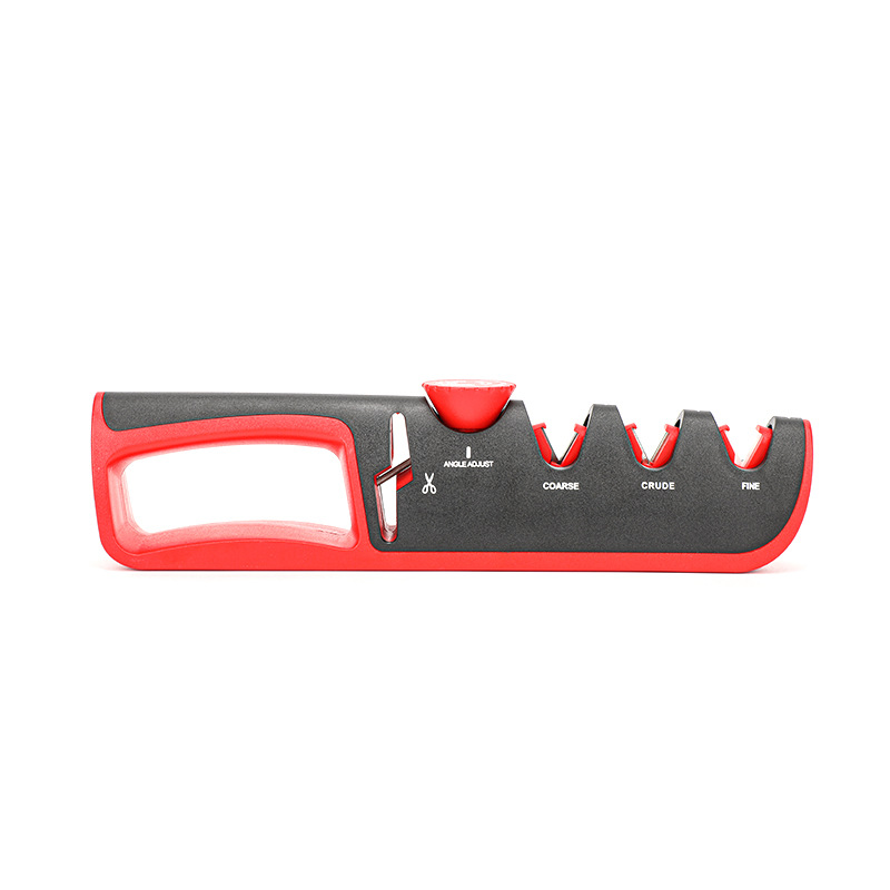 Amazon four-in-one multi-functional knife sharpener, adjustable knife sharpener, quick knife sharpener, kitchen tools wholesale Item Picture
