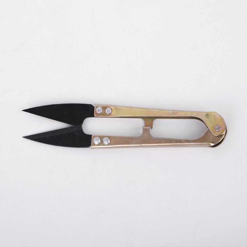 Kitchen knife, king yarn scissors, small scissors, U-shaped thread end scissors, tailor's large scissors, thread scissors, lockstitch scissors, no-sew small scissors Application Scenario
