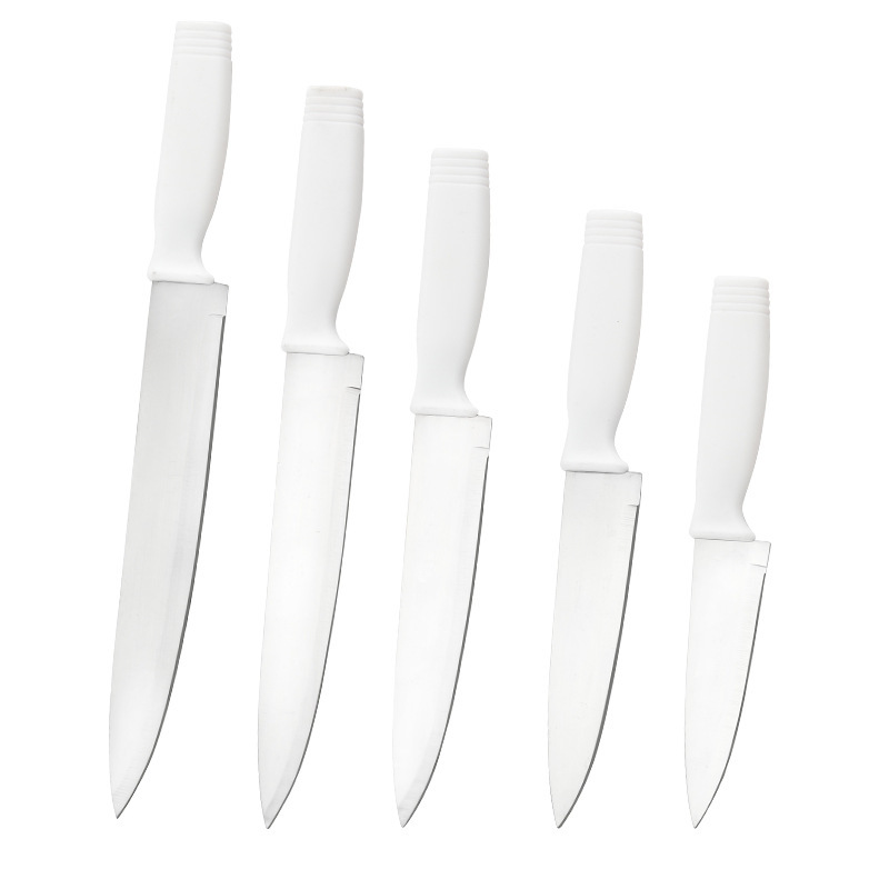 Guangdong Yangjiang set of knives, chef's knives, stainless steel slicing knives, kitchen knives, meat and vegetable cutting knives, household sharp knives Item Picture