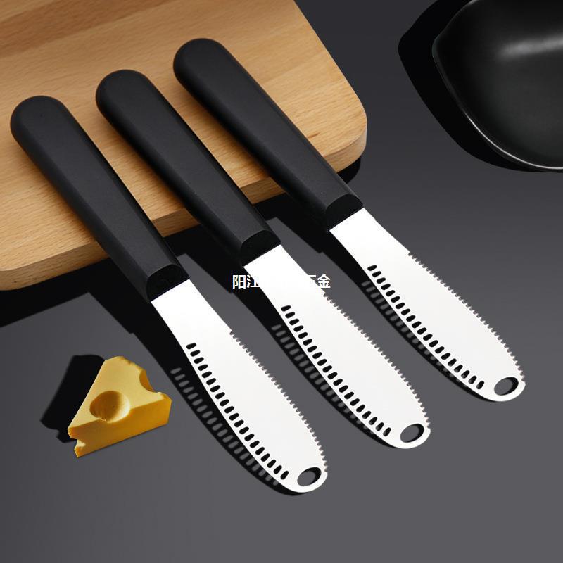 420 stainless steel butter spatula for cheese, cheese, bread, salad, jam, Western cuisine, and baking butter details Picture