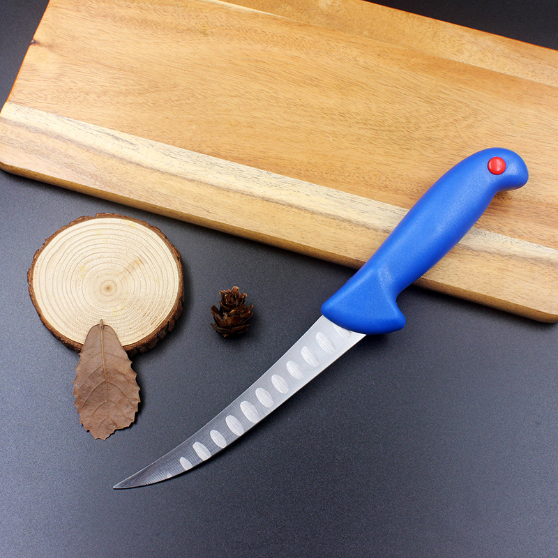 Western-style slaughterhouses, butchers, meat shops, meat processing plants, poultry and fishery, fish cutting, bone removal, chopping, skin peeling, tendon extraction, beef knives Application Scenario