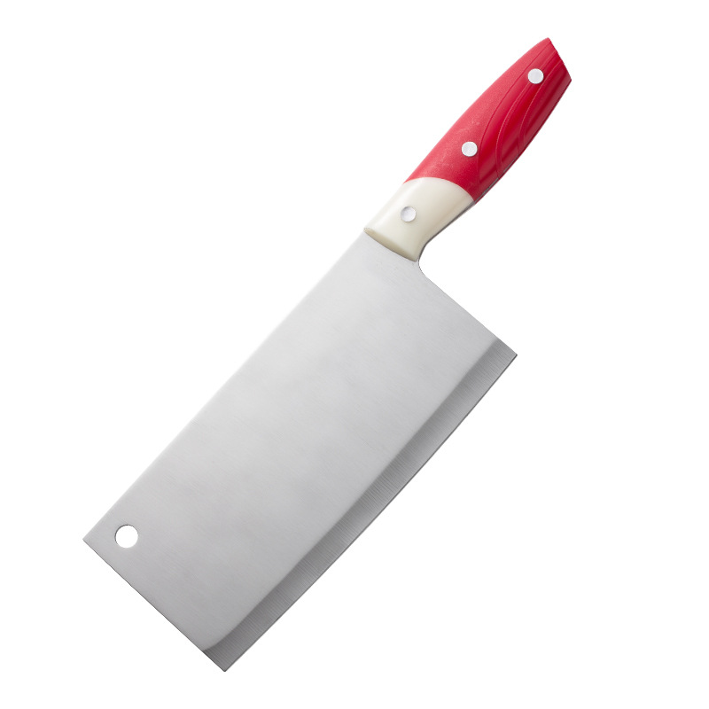 Street stall supplies, kitchen knives, household stainless steel slicing knives, meat cutting knives, chef knives, sharp knives for cutting vegetables Item Picture