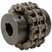 Aluminum alloy housing of chain coupling KC6018 for export quality, available in stock Specification drawing