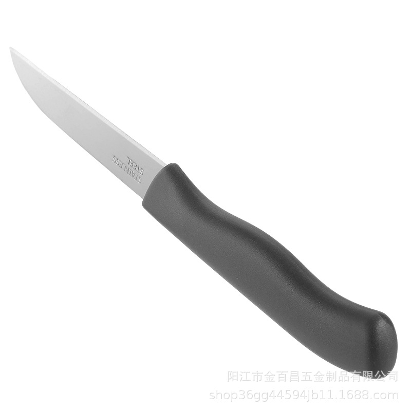 Stainless steel portable fruit knife with household baby food knife, suitable for office, dormitory and kitchen fruit cutting Item Picture