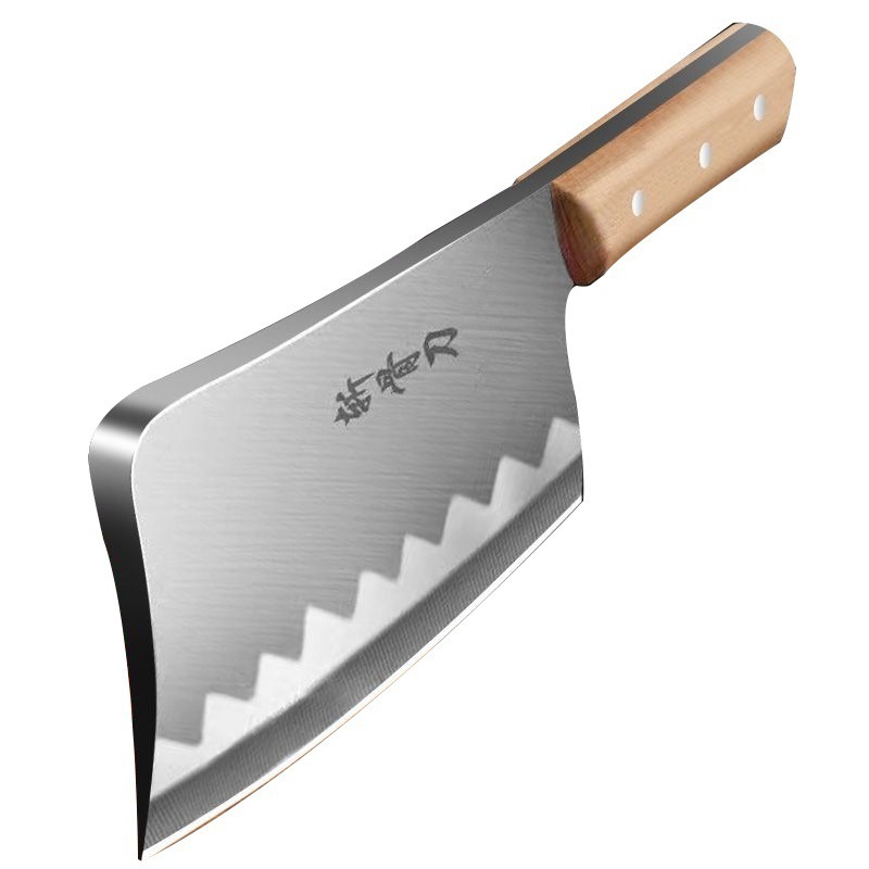 Thickened heavy-duty bone-cutting knife, special bone-cutting knife, bone-chopping knife, kitchen knife, butcher, chef, commercial knife for bone-cutting Item Picture