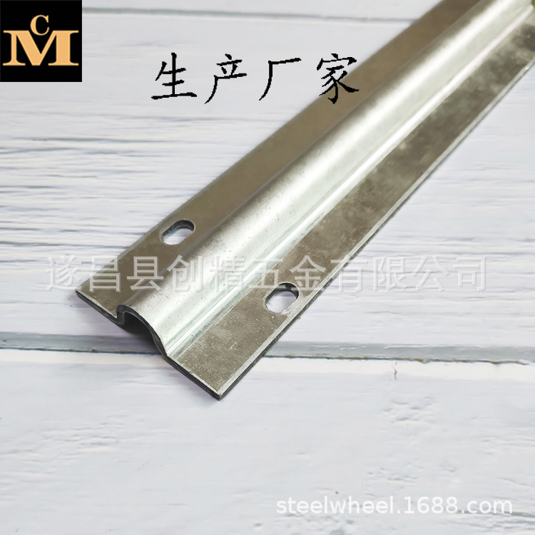 Hot-dip galvanized V-shaped and U-shaped ground rails, R8 D16 guide rails, U16 V20 slide rails Item Picture
