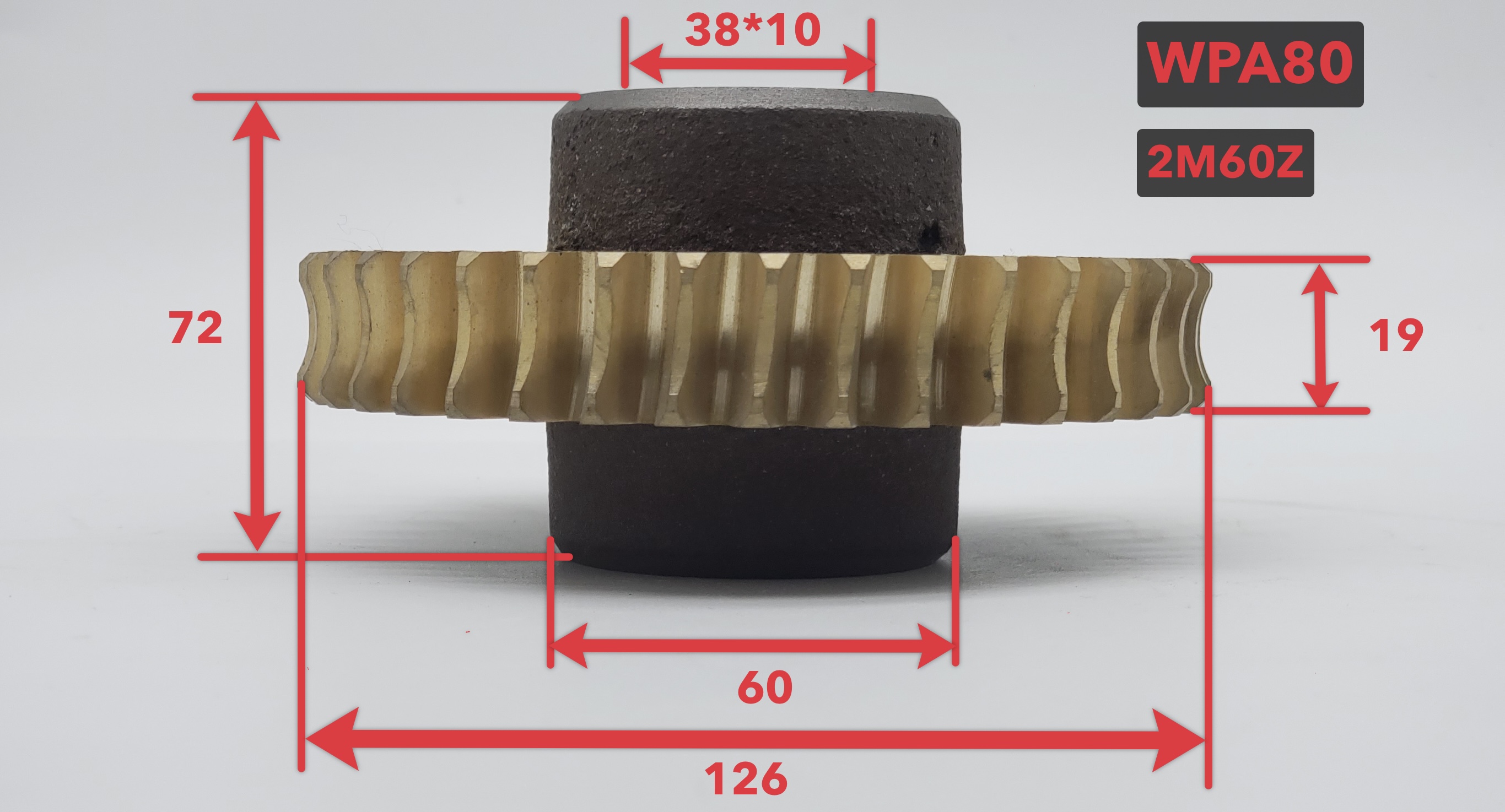 WPA reducer worm gear, WPO/WPX/WPS iron core worm gear, copper worm gear, worm gear and worm reducer accessories undefined