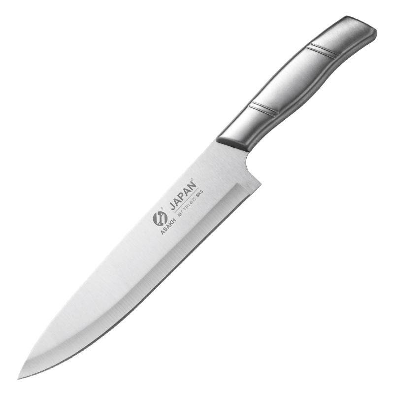 Stainless steel hollow-handled chef's knife, a household meat and vegetable cutter, sharp for peeling and fruit slicing, a multi-purpose knife Item Picture