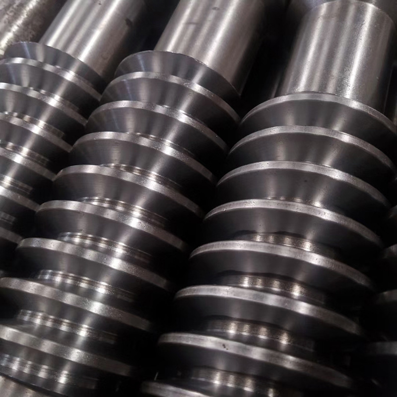 Supply worm gear and worm DC gear motor parts, large transmission ratio helical tooth brass worm gear matching worm details Picture