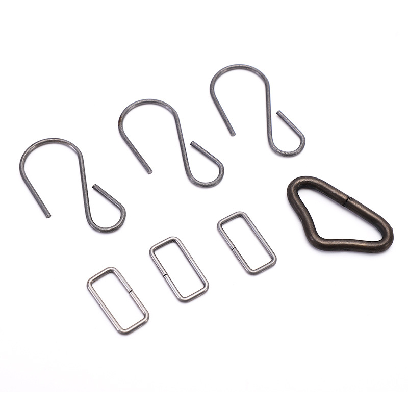 Stainless steel bending, metal wire forming, steel wire bending, spring iron wire processing, bending of irregular shapes, high-elasticity band hooks details Picture