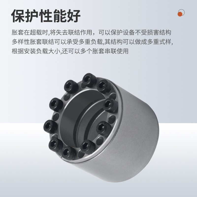 Z12A expansion sleeve, expansion sleeve FX60, connecting sleeve RCK11KTR400, keyless shaft sleeve TLK450 details Picture