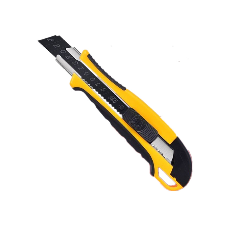 Factory wholesale of large-sized utility knives, industrial-grade durable self-locking wallpaper knives, paper cutters, tool knives, cutting knives and box opening knives Item Picture