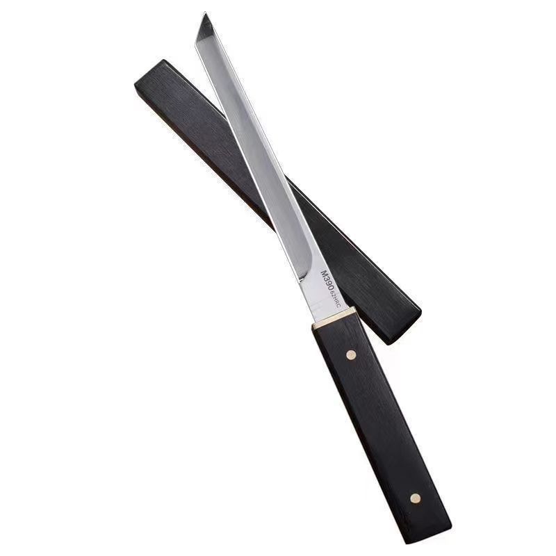 A small ebony knife is used to forge and cook lamb chops and steaks. The kitchen uses a knife to cut fruits and peel them by hand Item Picture