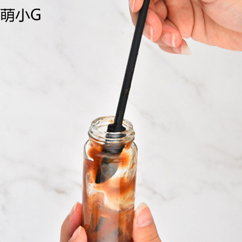 Food-grade mini silicone scraper three-piece set, two-in-one double-head scraper, scraper spoon, cosmetic jam bottle scraper Application Scenario