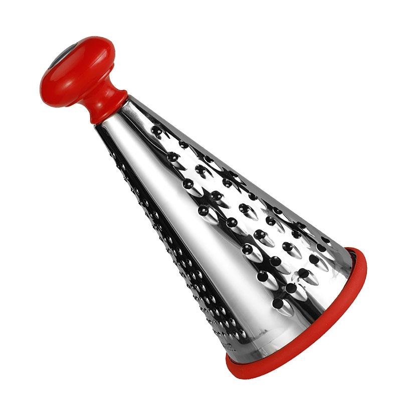 9-inch round stainless steel three-sided grater, multi-functional vegetable cutter, grater and grater, chocolate lemon grater, cheese grater Application Scenario