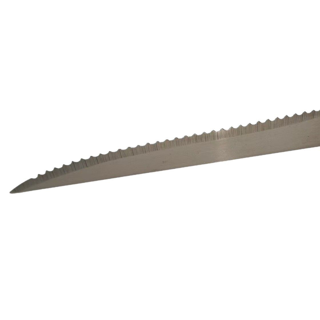 Stainless steel super-sharp serrated Western-style knives in stock, restaurant and hotel tableware, camping Western-style steak knives in stock Item Picture