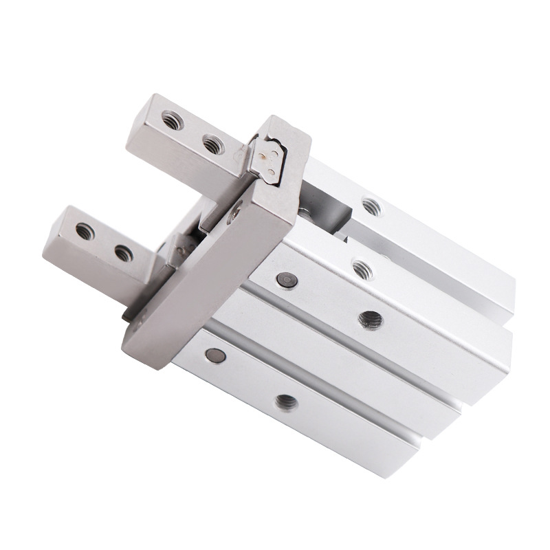 SMC type pneumatic finger cylinder mhz2-16D small parallel mechanical gripper 10D/20d/25d/32d/40d Item Picture