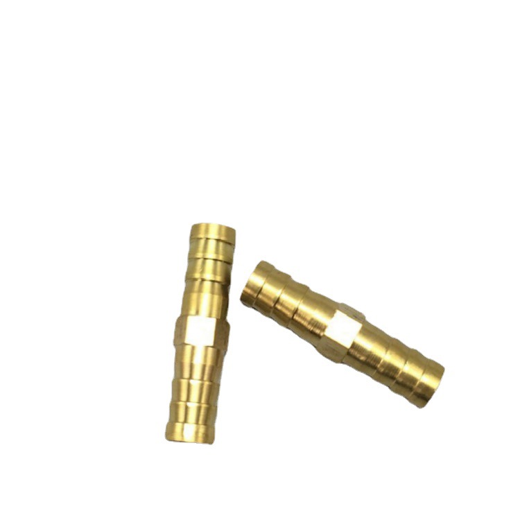 One-line straight-through pagoda direct insertion Φ6 8 10 air pipe direct insertion pagoda joint quick copper straight-through pneumatic joint Item Picture