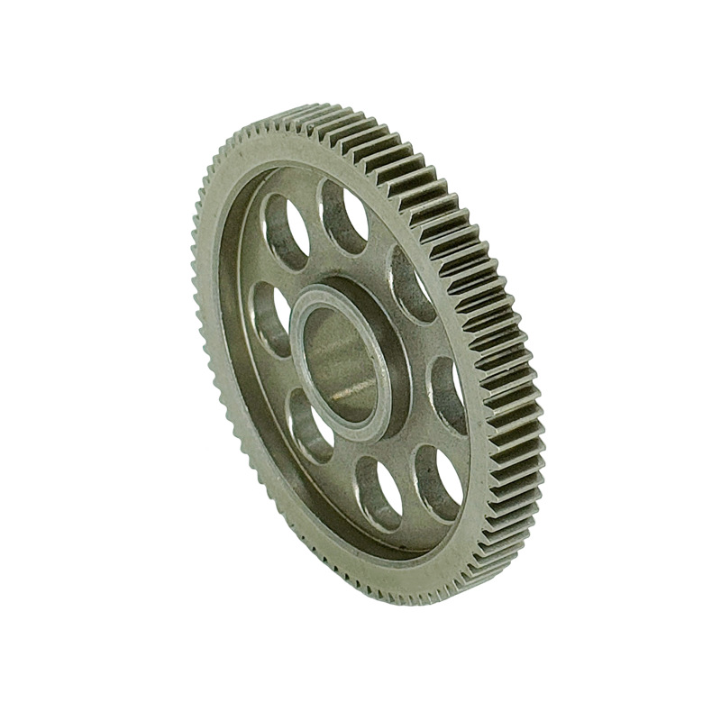 Factory direct supply of powder metallurgy spare parts, hardware, electric tools, chain saws, wear-resistant straight gears Specification drawing