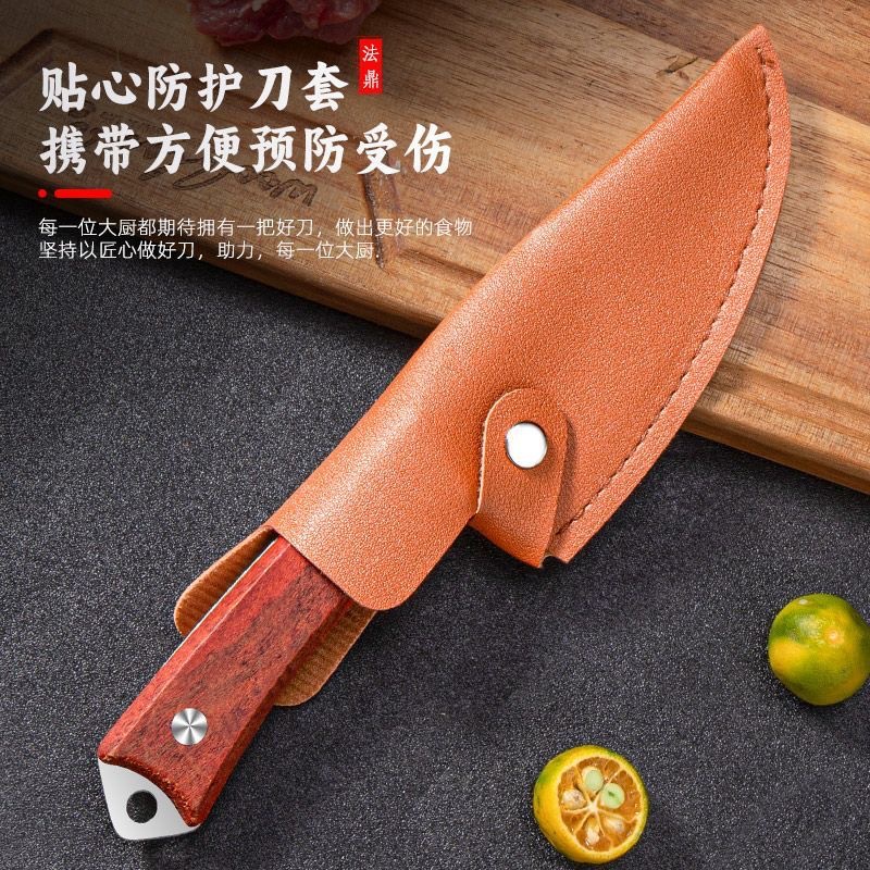Street stall knives, popular knives, stainless steel forged boning knives, slaughter and cutting knives, meat slicing, Mongolian hand-held meat wholesale details Picture