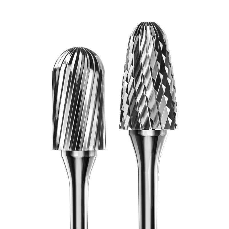 Industrial-grade hard alloy rotary file, extended super-hard spherical tungsten steel electric grinding head rotary file for woodworking Item Picture