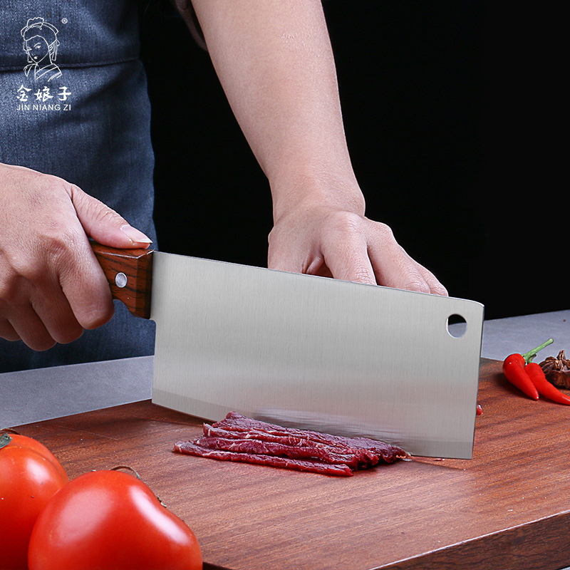 Wholesale of lightweight and sharp household kitchen knives, small kitchen knives, and traditional old-fashioned meat and slice knives from the manufacturer Specification drawing