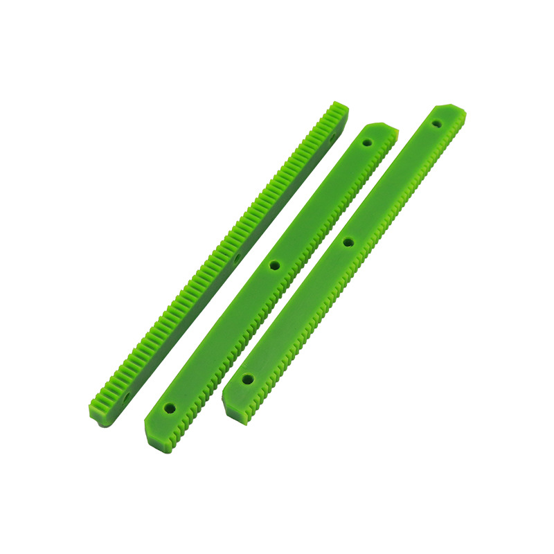 Nylon wear-resistant rack, POM plastic rack, 1 mold, 1.5 mold, 2 mold, 2.5 mold, 3 mold mechanical straight rack guide rail Item Picture