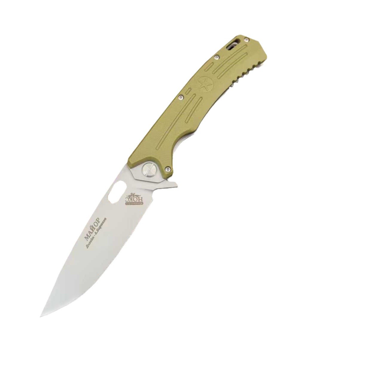 Outdoor folding knife, Russian HOKC knife, camping portable survival knife, outdoor folding knife, tactical knife Item Picture