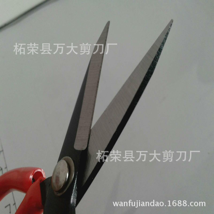 Self-produced and self-sold civilian scissors No. 4 small pointed scissors, No. 4 civilian scissors, industrial small scissors, for electronics factories Specification drawing