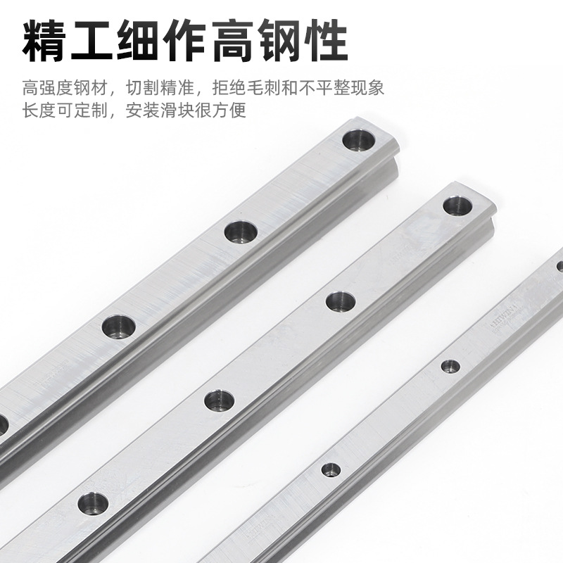 HIWIN Taiwan original automation accessories in stock, including EG series sliders and linear guides Specification drawing