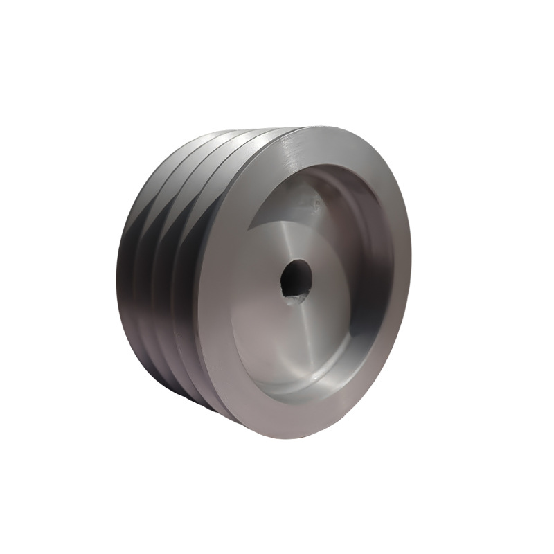 Guochuan Factory directly supplies SPB180-4 national standard pulley 4-slot hollow cast iron pulley coupling processing batch Item Picture
