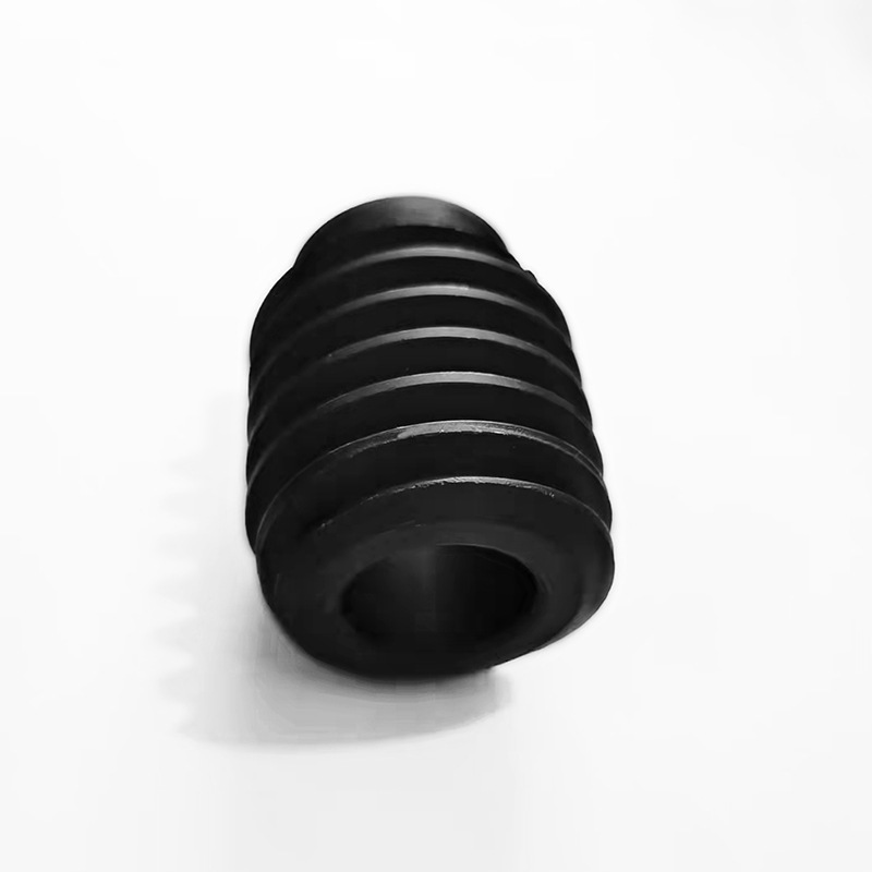 40 Hollow worm gear transmission worm, film color-printed worm gear, packaging worm gear Specification drawing