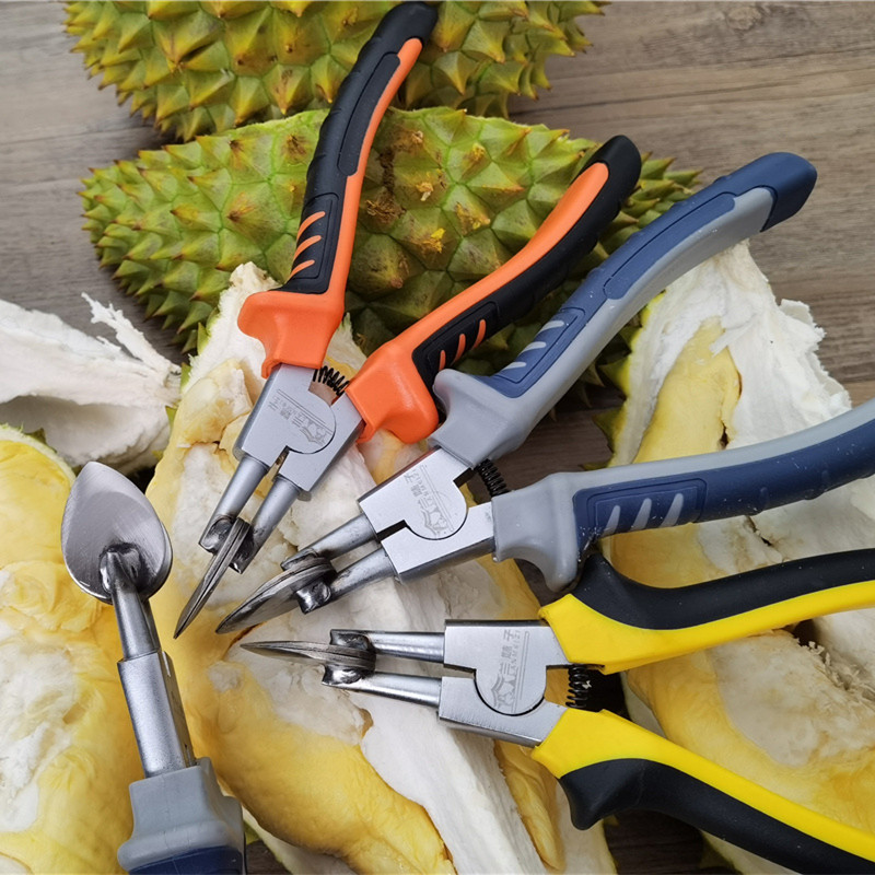 Durian tongs, durian opening tools, durian opener, Cat Mountain King durian special knife, durian prying pliers, others Specification drawing