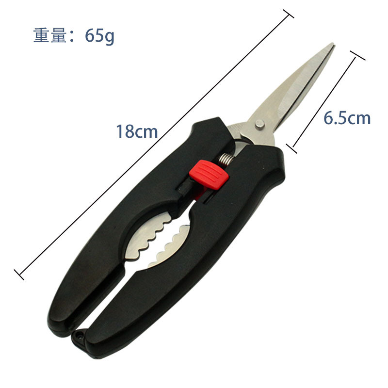 Stainless steel crab claw scissors, lobster scissors, special tools for eating hairy crabs, crab claw clamps, multi-functional spring scissors for kitchen and household use Application Scenario